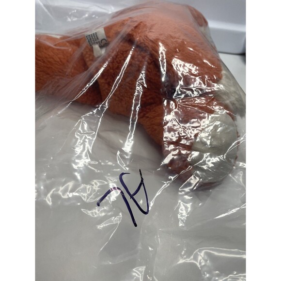 Harrods London Woodland Fox Plush 14” Cinnamon Fur Green Logo Bow soft - Picture 8 of 8